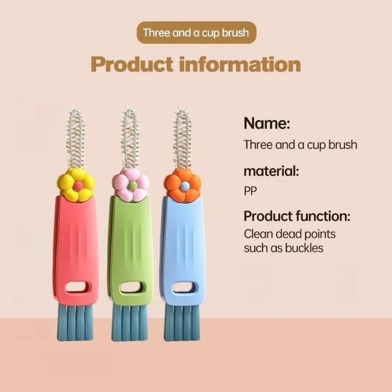 Reliable Cup Lid Cleaning Brush, Cup Lid Cleaning Brush Set, Cleaning Brush Portable Cup Lid Cleaner With Brus Durable