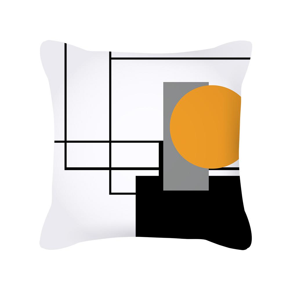 

Home Furnishings Sofa Cushion Cover Abstract Peach Skin Cushion Cover Watercolor Printed Cushion Cover Pillow Cover 45 * 45cm