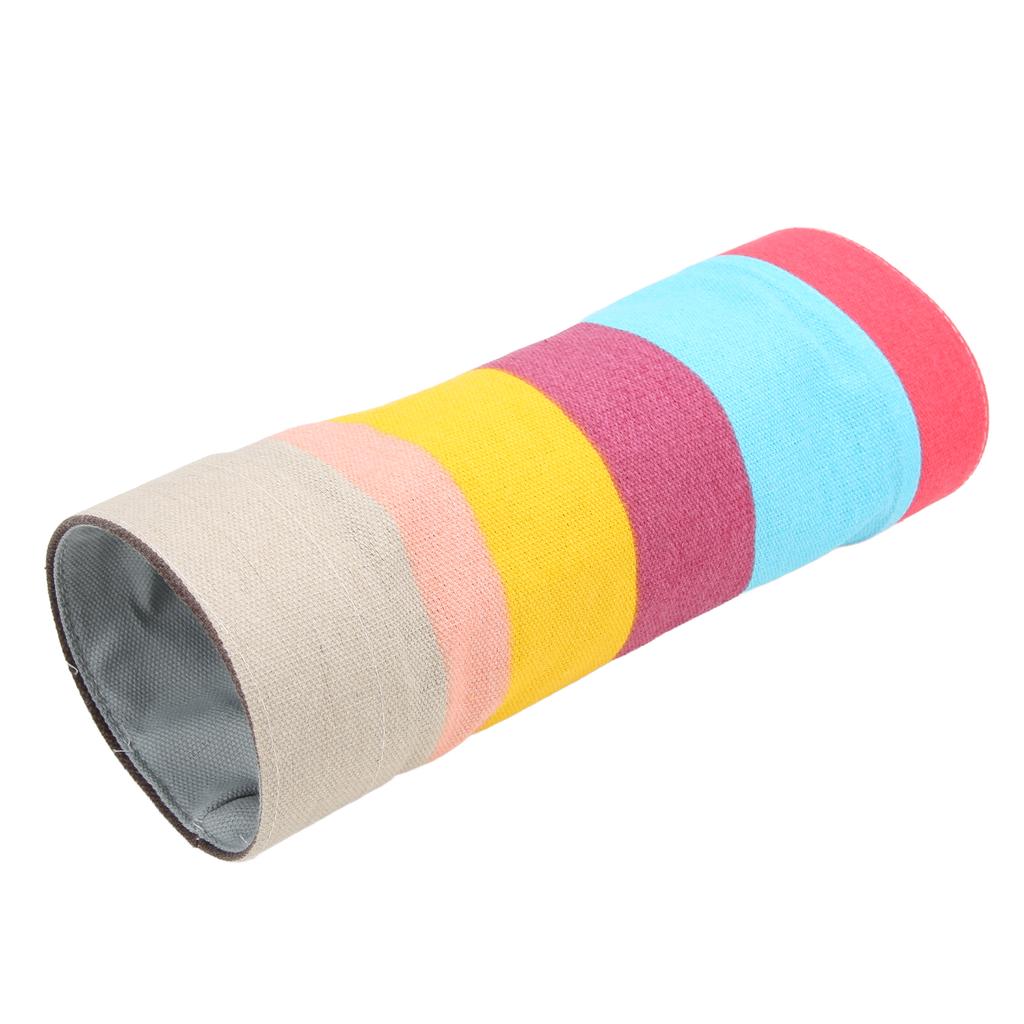 Hamster Tunnel Colourful Cloth Guinea Pig Playing Hideout Tunnels and Tubes for Small Pets