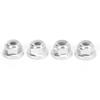 4PCS RC Nuts Aluminum Alloy Locking Nuts Replacement Parts For TRAXXAS UDR 1 7RC Car