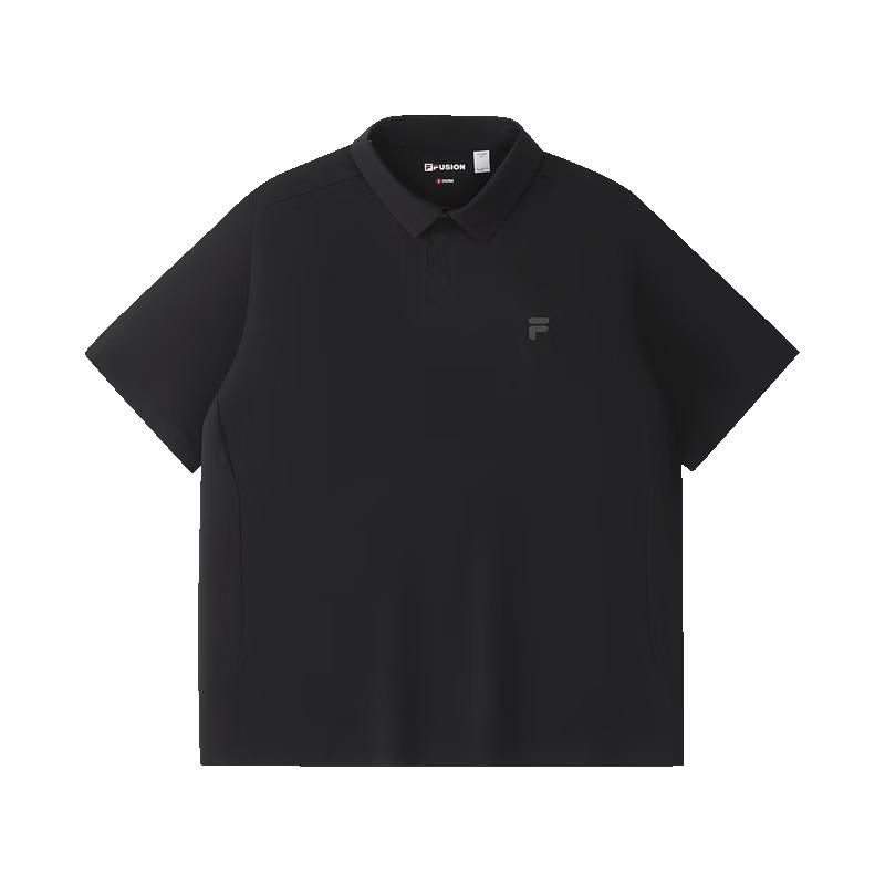 FILA FUSION Men's Knitted Short Sleeve Polo Shirt