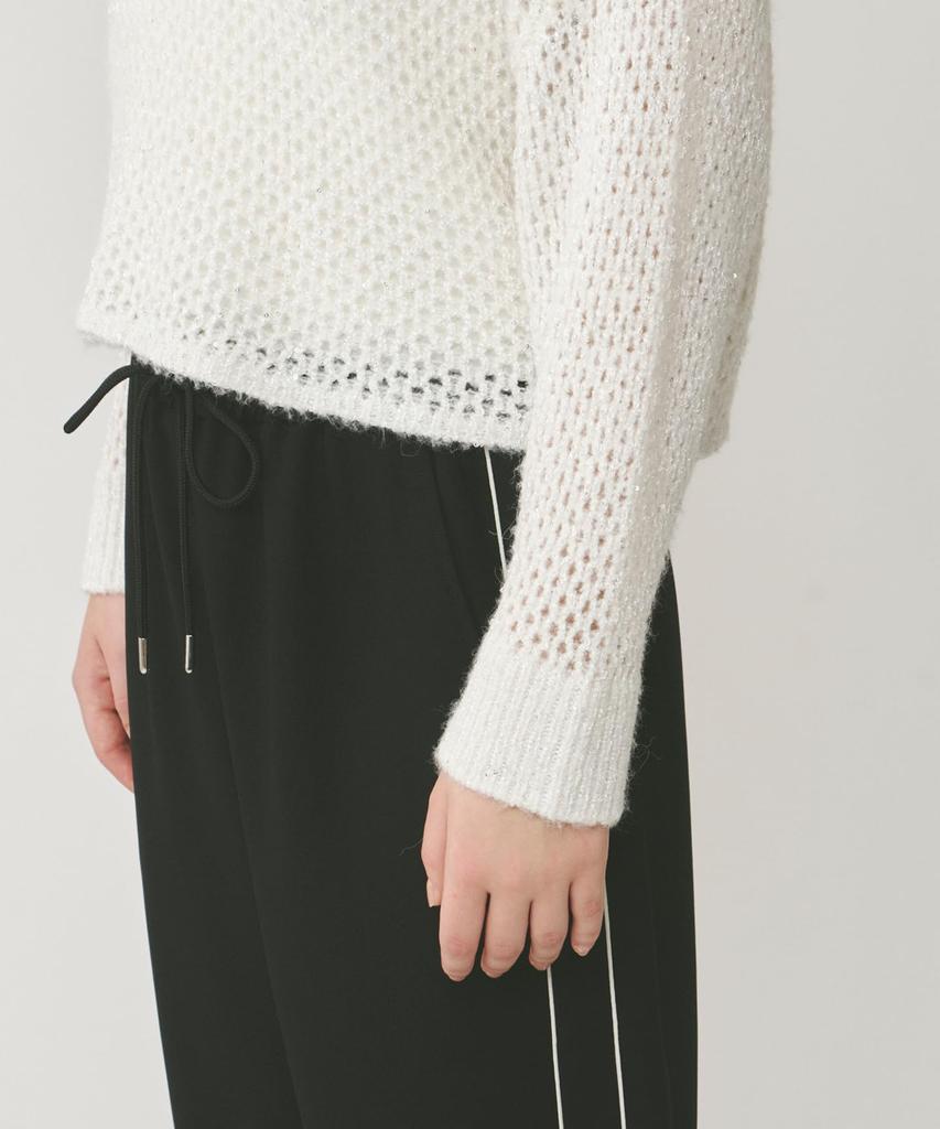 Grace Continental Modern 2025SS Spun Mesh Knit Top Women's