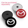 4Pcs Car Wheel Hub Center Cap 56mm 60mm Rim Cover Emblem Stickers for Mazda 2 5 6 7 323 RX7 RX8 MX3 MX5 Axela Atenza Wheel Acces vf11