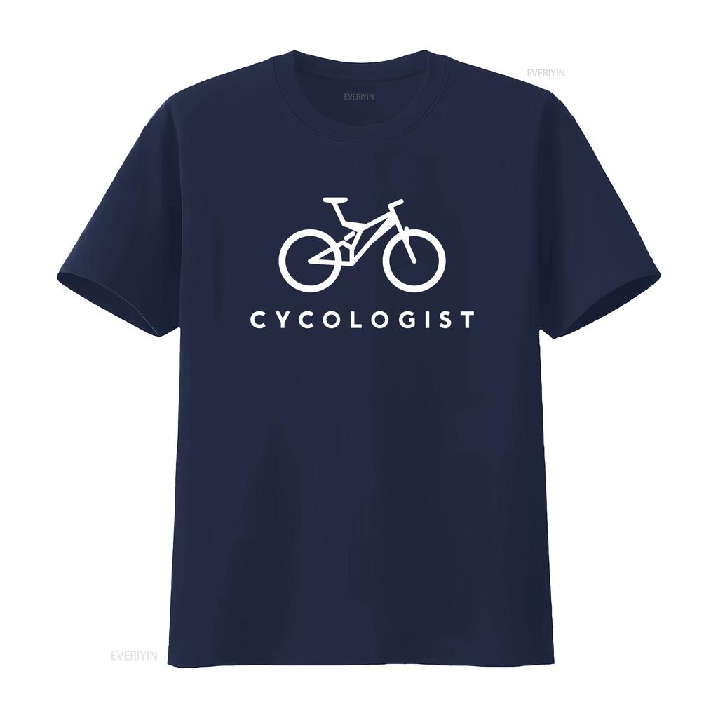 Mountain Bike Cycologist T Shirt for Biker CyclisT Christmas S Him Vintage Washed Graphic Designer Clothes Streetwear Homme