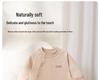 Unisex Pure Cotton Baby Long Sleeve Bodysuit for Spring & Autumn Outdoor Play