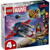 LEGO Marvel Captain America vs. Thanos 76319 Toy for Boys and Girls