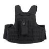Outdoor Multifunctional Steel Wire Vest Molle Triple Sundries Mount Military Fan Field Training Uniform