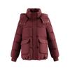 Women’s Short Hooded Windproof Thicken Warm Winter Jacket With Adjustable Hem