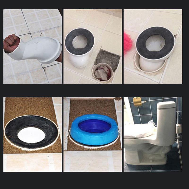 110MM Offset WC Connection Nozzle Toilet Adapter Pipe for Effortless Assembly Setup