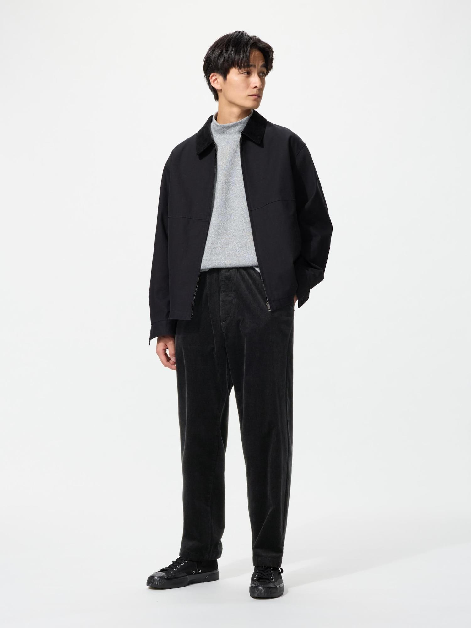 

Uniqlo Japan Corduroy Easy Ankle Брюки 09 BLACK/4XL