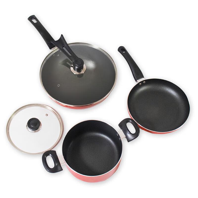 Kang Yi Le Aluminum Alloy 3-Piece Cookware Set