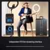 SAST 18-inch High-Power Portable Bluetooth Trolley Speaker CN Plug (adapter Included) (CN Version)