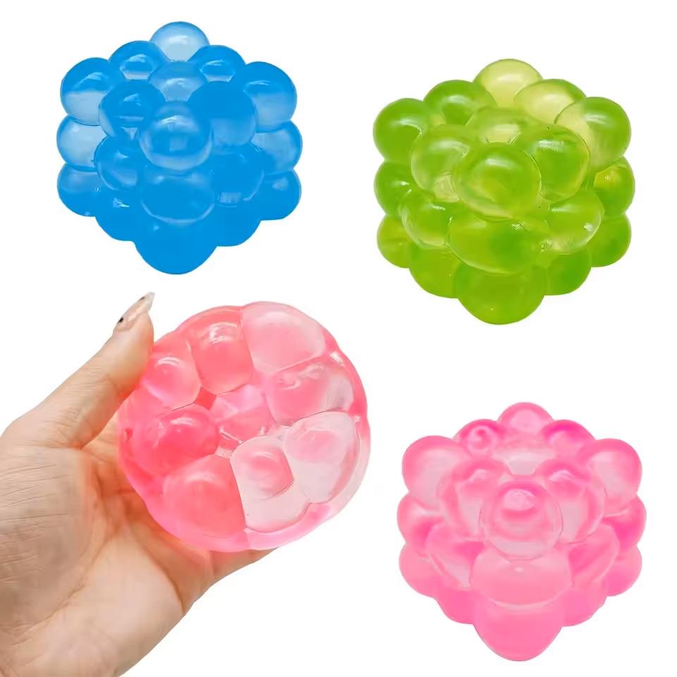 Sale three-dimensional candy kneading music adult Stress Relief Squeeze sensory Toy Decompression Simulation Cube Party Gift