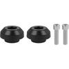 Motorcycle Handlebar Grips Plug Aluminum Bar End Cap Sliders Replacement for Yamaha YFZ-R3 2015-2025 MT-03 2020-2025