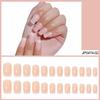 European & American Ballet-Coffin Fake Nails with Manicure Nail Art Stickers