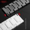 Ceramic Watch Band 14mm 16mm 18mm 20mm 22mm Watchband for Omega Moonswatch Amazfit Samsung Strap Mens Women Wristwatches Band