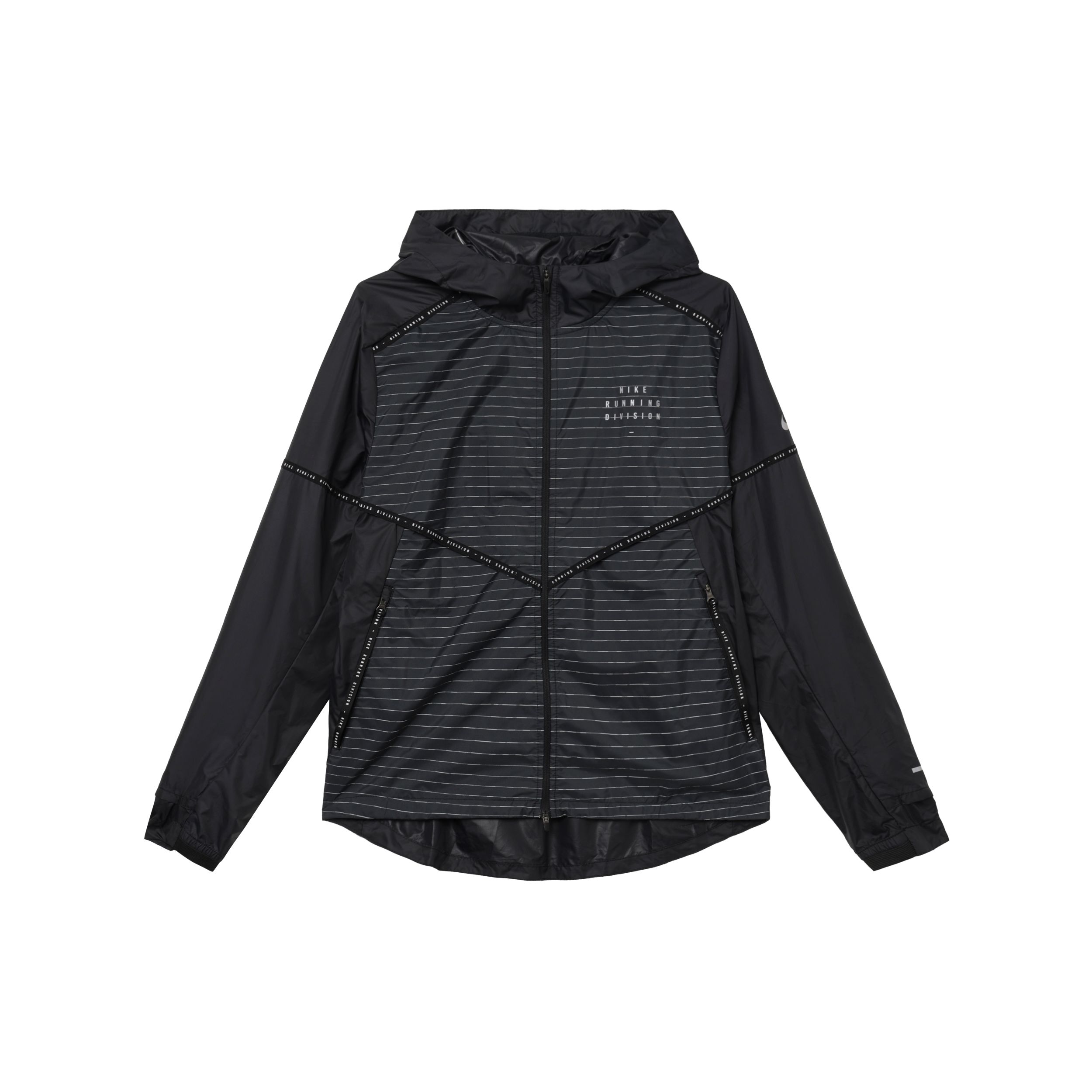 

Мужская куртка с капюшоном для бега Nike Storm-Fit Division Flash, черная DD6044-010 XL