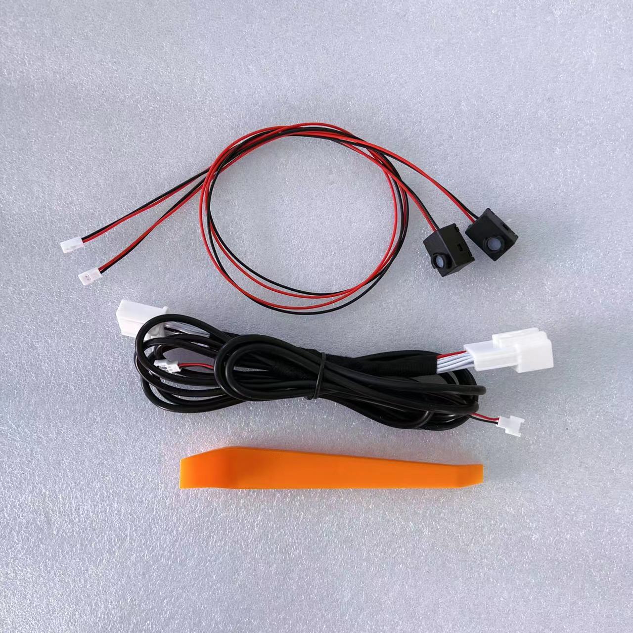 

Цветной свет для ног, окружающий свет, лампа, декоративный атмосферный свет для салона автомобиля для Toyota Corolla Altis/cross - 2pcs