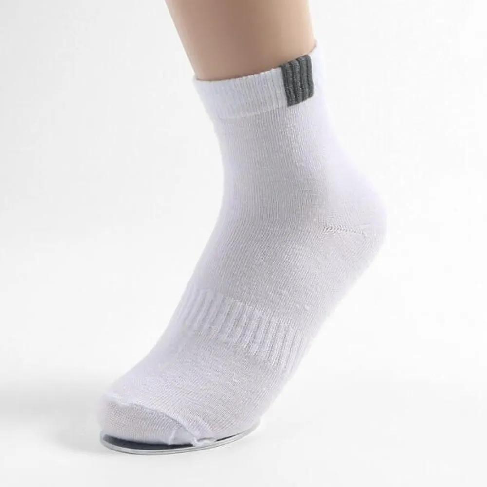 Aileen White Socks Men s Ankle Socks 10-Pair Set Comfortable Socks
