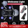 For VOLKSWAGEN LED Car Door Welcome Logo Projector Ghost Shadow Light For VW Volkswagen Tiguan MK1 MK2 Sagitar Passat Golf Shara