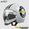 3C Certified AD Electric Motorcycle Helmet, All-Season Half Helmet for Men and Women, Winter-Proof for Scooter Commuting