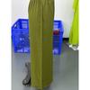 New Women's Solid Color Floor-Length Wide Leg Pants, Elastic Waist with Drawstring, Casual Versatile Trousers for Spring Summer