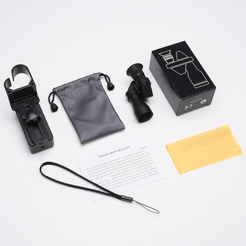 1000X20Mm Mini Pocket Monocular With High Magnification Clear Optics Perfect For Hiking Bird Watching Travel Outdoor Sightseeing