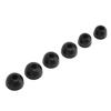 6pcs Eartips Replacement Noise Isolation Soft Professional Foam Ear Tips for Most of Earphones