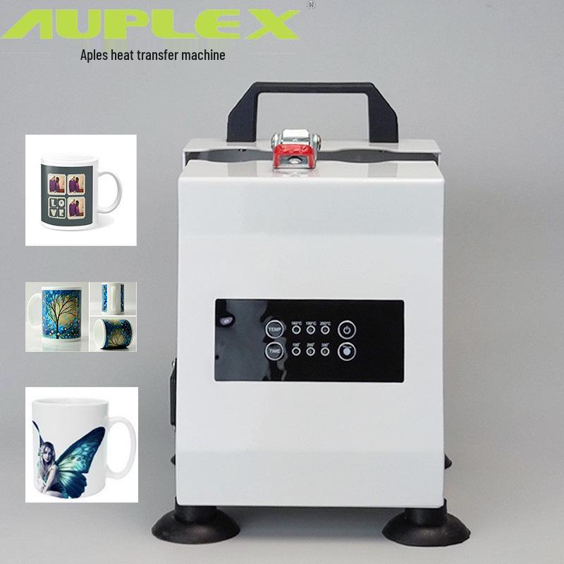 11/15oz Ceramic Mug Heat Press Machine for Sublimation - Flat Bottom Cup Printing & Heat Transfer