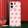 Cute Pink Pig For Xiaomi Redmi Note 13 14 Pro 12 11 9 10 9S 10S 11S 12S Redmi 14C 13C 10C 12C Phone Case