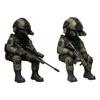 Tactical Mini Soldier Figurine Exquisite Craftsmanship Tactical Soldier Collectible for Household Adults Men Indoors Bedroom Use