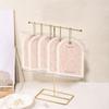 Nail Art Display Shelf False Nail Display Photo Stand Wearing Nail Display Cards Dustproof Bag Storage Nail Display Storage Tool