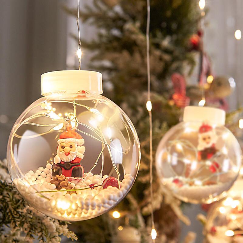 OEING Colorful 8-Function Plug-in Curtain String Lights