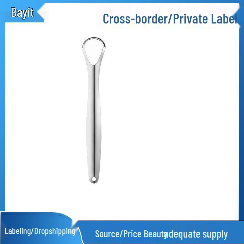 Premium Stainless Steel U-Shaped Tongue Scraper for Oral Hygiene