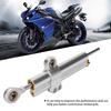 Universal Motorcycle CNC Aluminum Alloy Steering Damper Stabilizer Accessory (Sliver)