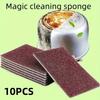 Magic Cleaning Sponge Set - Non-Scratch, Multi-Purpose Scrubbing Pads for Pots, Pans, Tiles, Descaling, Rust Removal, and Iron Cleaning