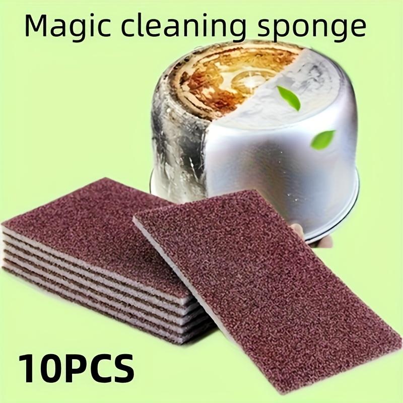 Magic Cleaning Sponge Set - Non-Scratch, Multi-Purpose Scrubbing Pads for Pots, Pans, Tiles, Descaling, Rust Removal, and Iron Cleaning