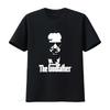 Officially Licensed The Godfather Shadow Mens T Shirt S XXL Sizes Stylish and Iconic Design Vintage Washed Stretched Soft
