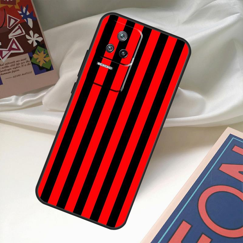 Milan Stylish Stripe Design Case For POCO X6 Pro X3 X5 F3 F5 M5s M6 Pro Xiaomi 14 Ultra 11T 12T 13T Pro 12 13 Lite Cover