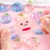 10/20Pcs Kids Birthday Party Favors Prizes Guest Gifts Mini Transparent Fruit Mochi Stress Relief Toys