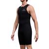 Herren 2mm Neoprenanzug Overall Ärmellos Reißverschluss vorne Einfarbig Body Schnorcheln Surfen Tauchen Badebekleidung
