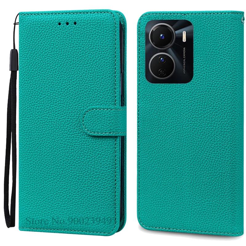 For Vivo Y02S Case Wallet Leather Flip Cover For Vivo Y02S Case Stand Book Protective Cover For Vivo Y02S Case Coque Fundas