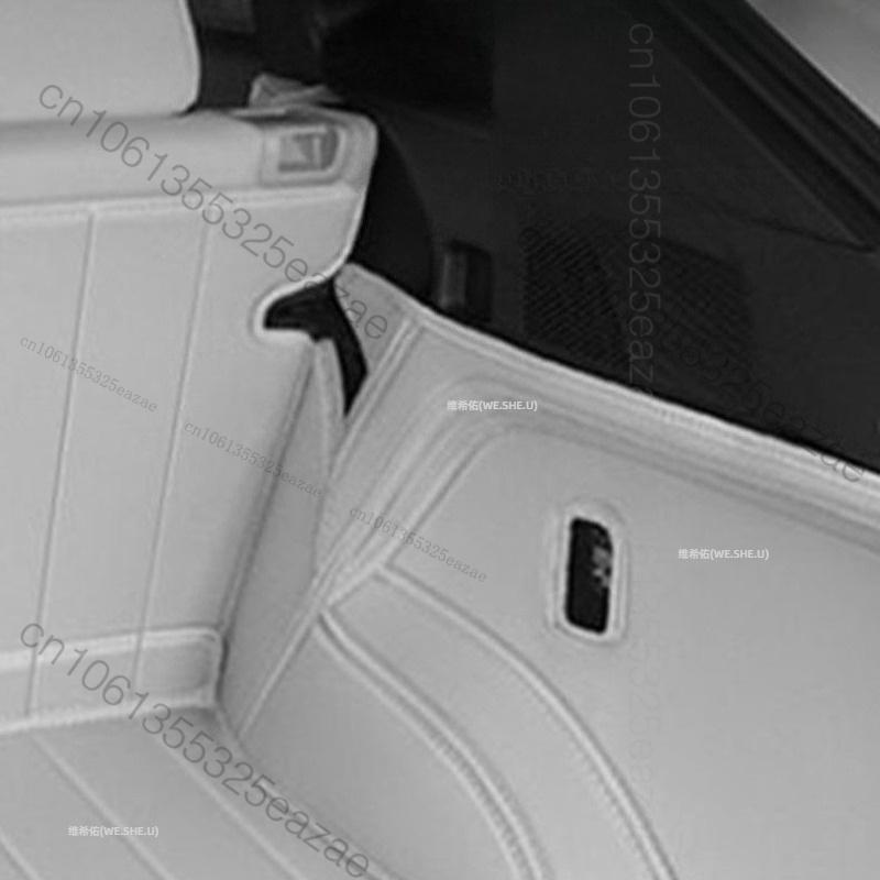 For XPeng G6 Xiaopeng G6 2025 2026  Car Boot Mat Rear Trunk Liner Cargo Protection Leather Mat Interior Modification Accessories