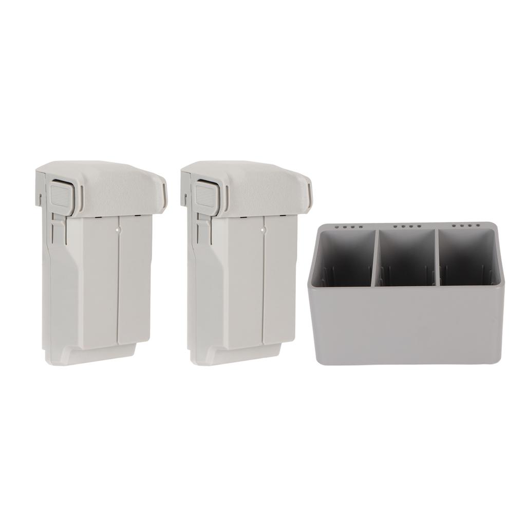 Încărcător Baterie Dronă și Baterie 3850mAh Hub de Încărcare 3 Căi și 2 Pachet Zbor Inteligent