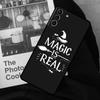 Halloween Witch Cat Phone Case For Samsung Galaxy S22 S23 S24 Ultra S20 S21 S24 FE S9 S10 Plus Note 10 20 Ultra