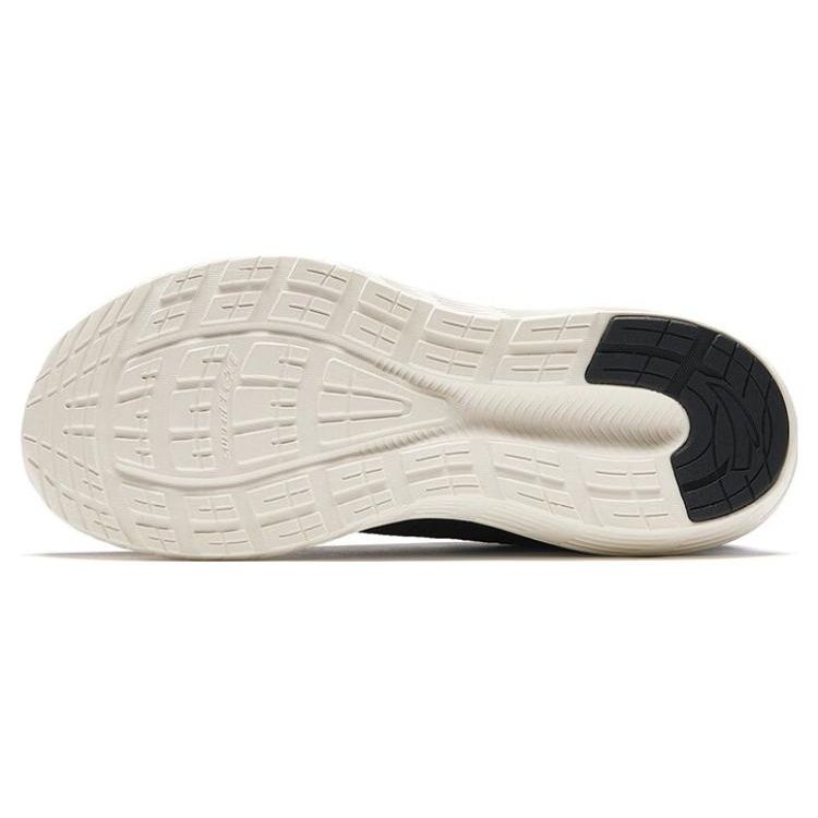 Anta Lightweight Comfortable Versatile Shock Absorbing Durable Low Top Casual Running Shoes Women sneaker Black 122345530-2