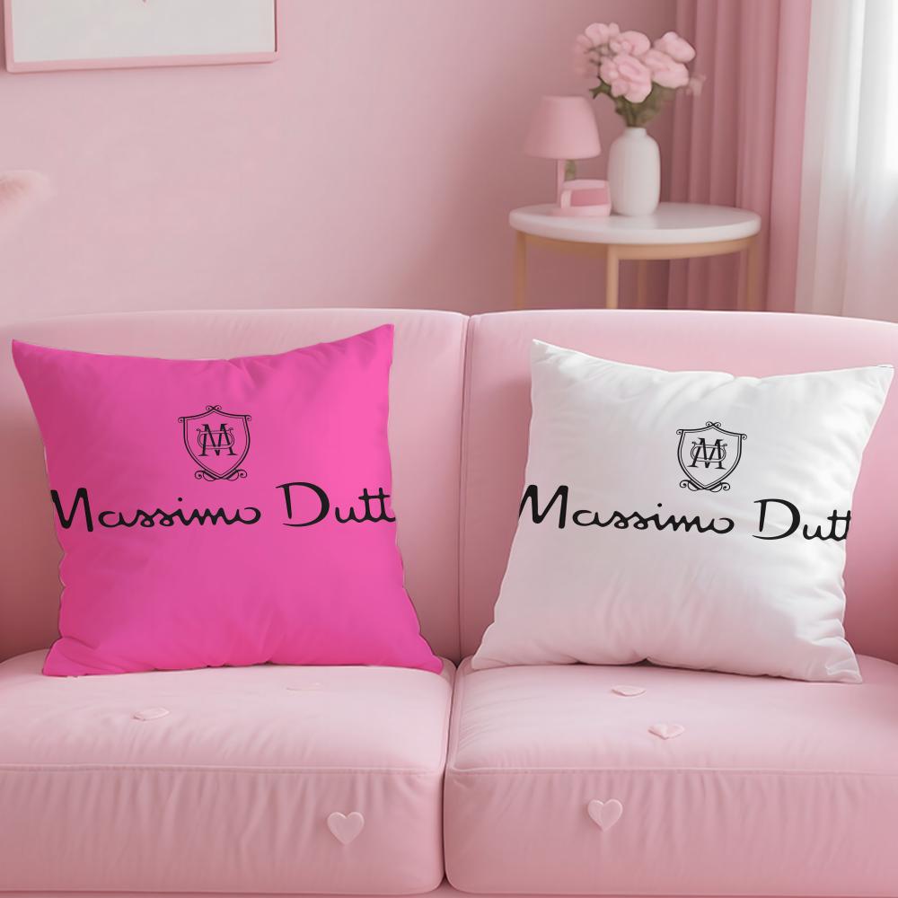 Classic Fashion Brand Massimo Dutti Cushion Cover Soft & Easy-Wash Pillow Case – Versatile for Couch, Bed, Travel and Office