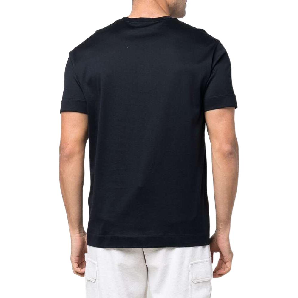 EMPORIO ARMANI T-Shirts Men's Navy Blue Crew Neck Moderate 3L1TCQ-1JSAZ-0920