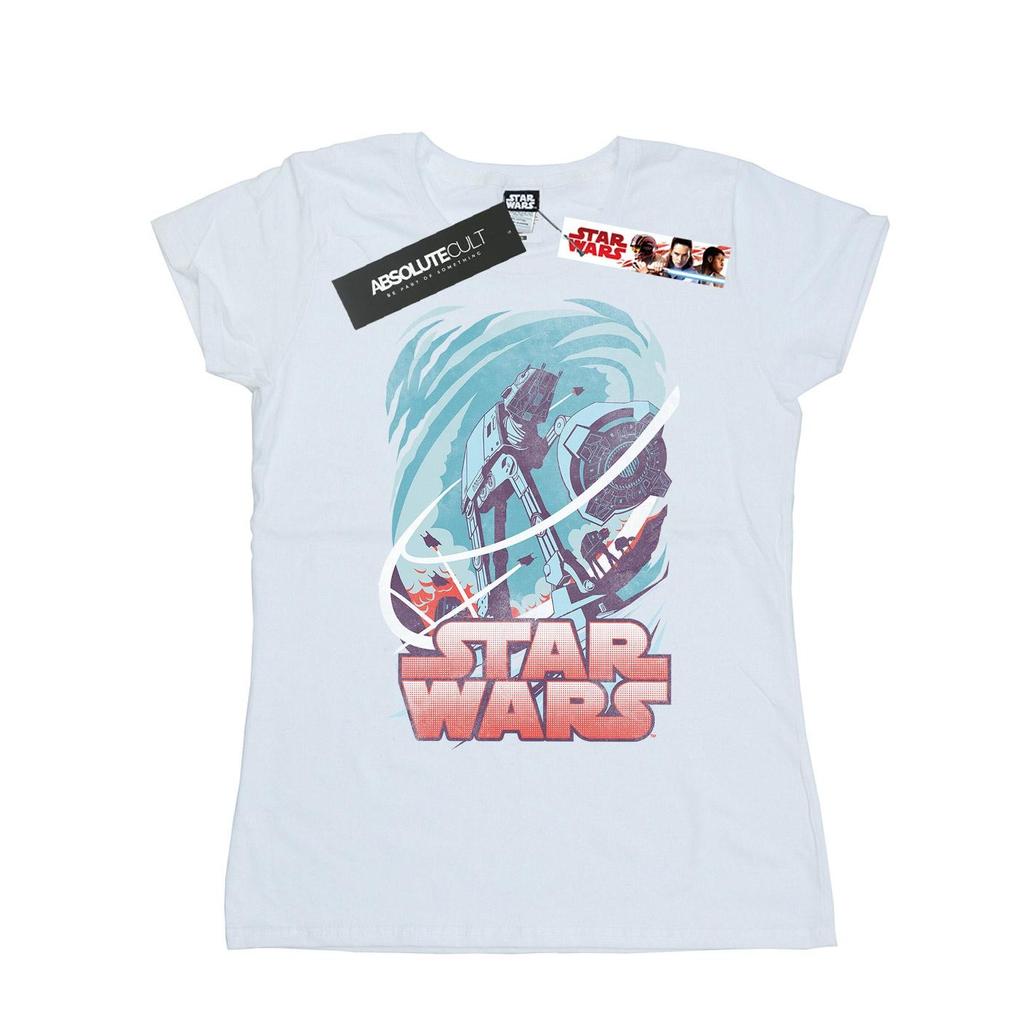 STAR WARS Womens/Ladies Hoth Swirl Cotton T-Shirt