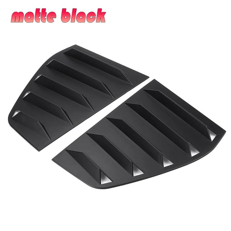 For Volkswagen VW Golf 6 GTI MK6 R-Line 2009 2010- 2013 Rear Window Shutter Cover Trims Louver Side Vent Car Styling Accessories